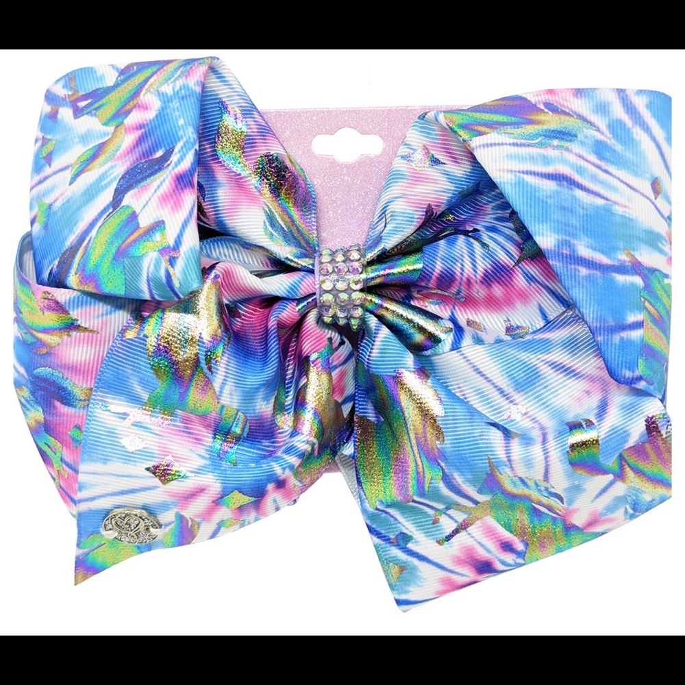 Jojo Siwa Pastel Hair Bow with unicorns